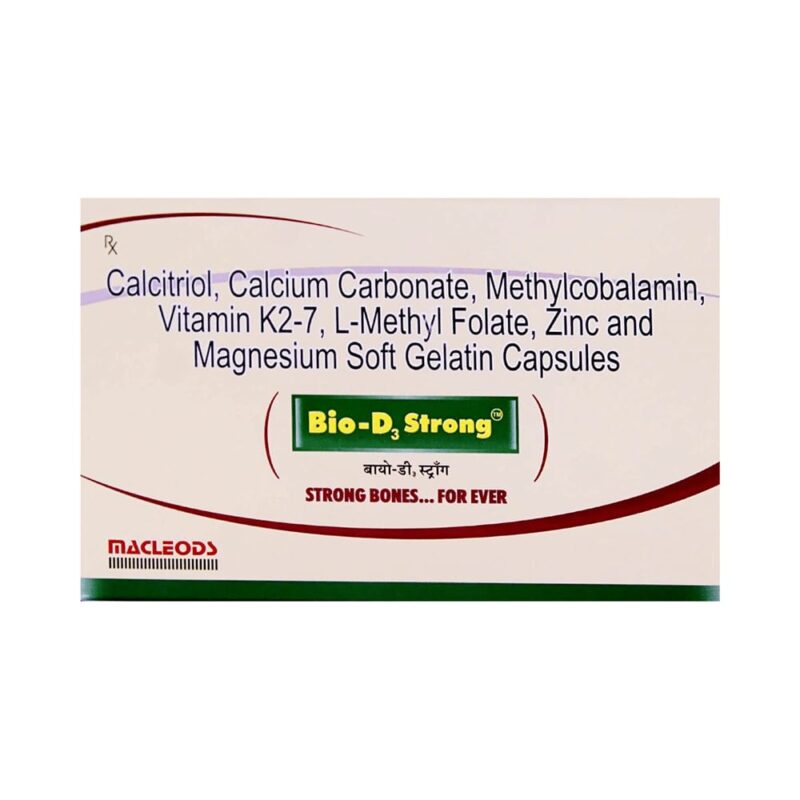 Bio-D3 Strong Soft Gelatin Capsule