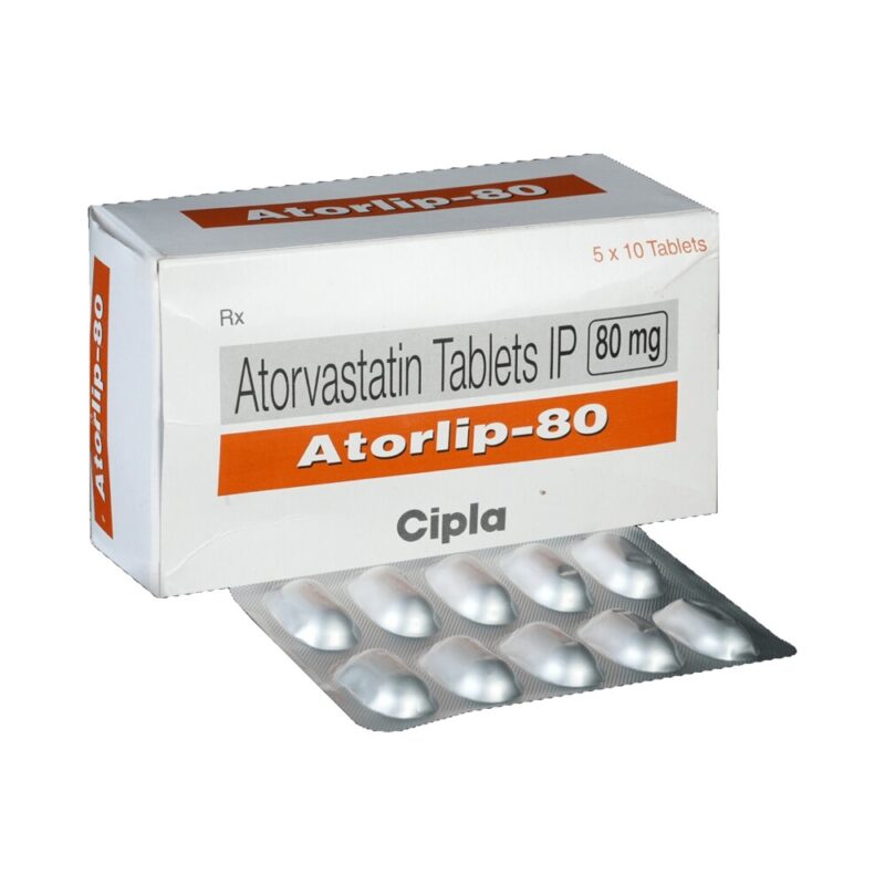 Atorlip 80mg Tablet